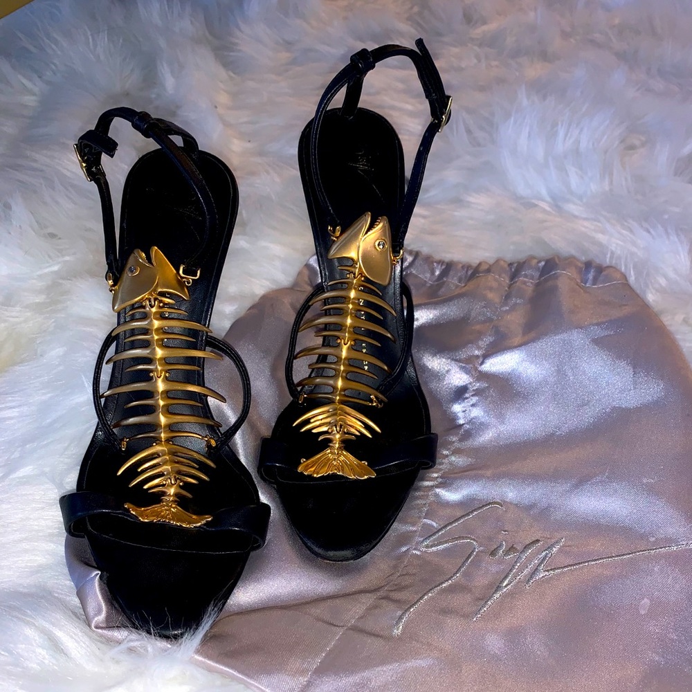 Giuseppe zaznotti fish tail heels